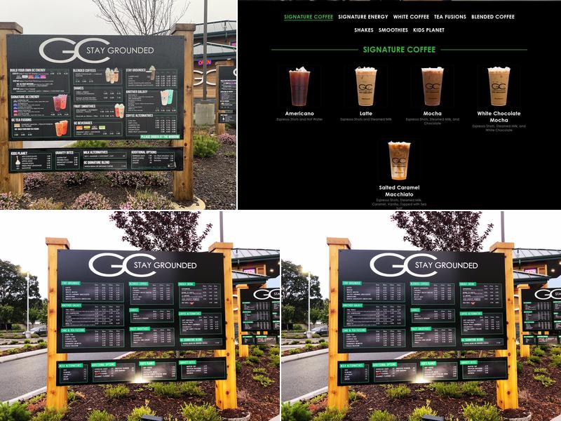 Gravity Coffee Menu