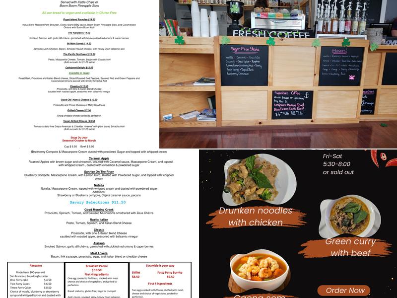 Patty Cakes Cafe & Roasting Menu