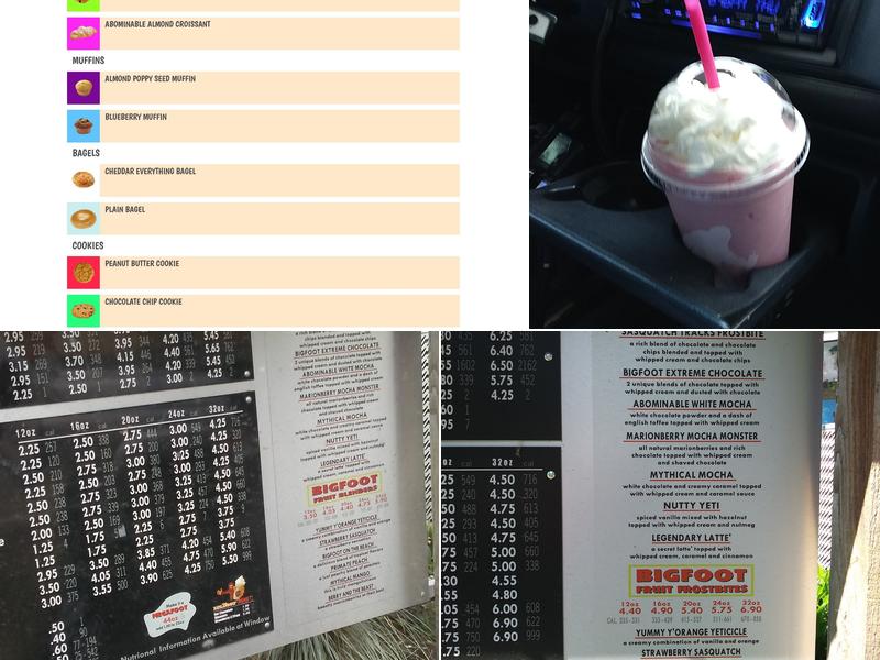 Bigfoot Java Menu