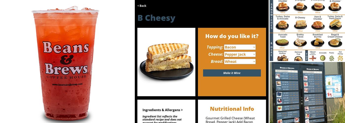 Beans & Brews Coffee House Menu