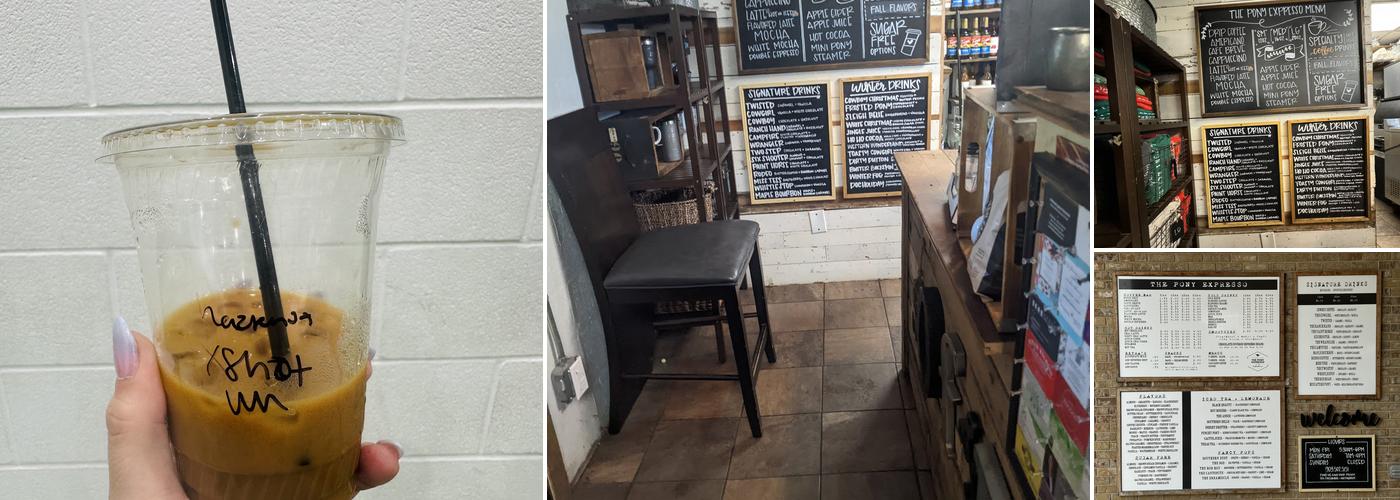 The Pony Expresso Menu