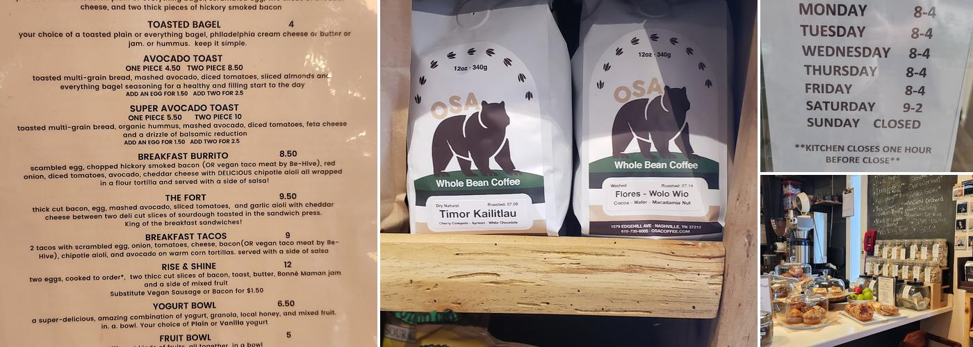 The Loading Dock Menu