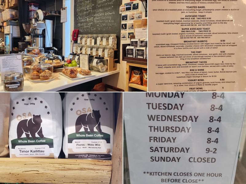 The Loading Dock Menu