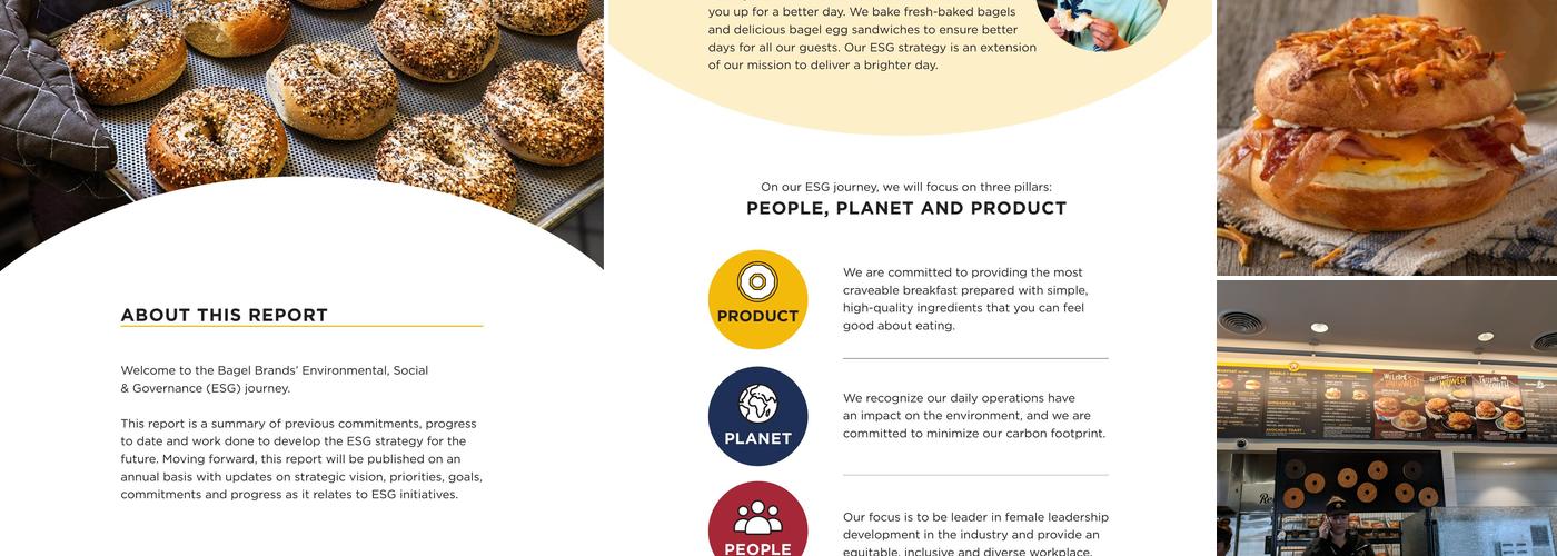 Einstein Bros. Bagels Menu