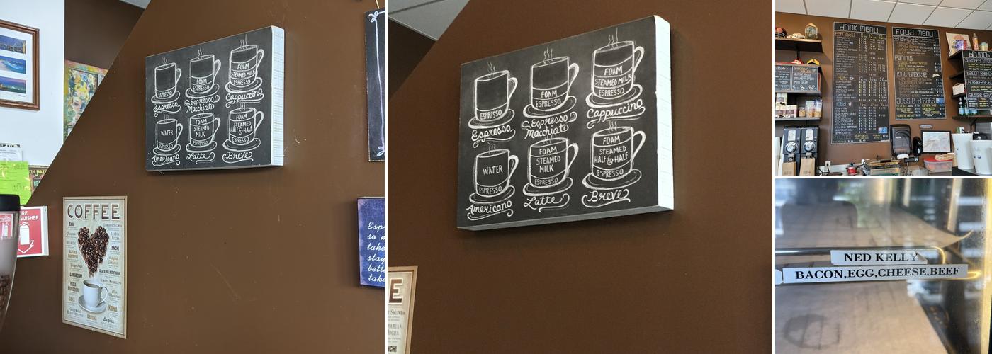 Cuppacoffee Boston South End Menu