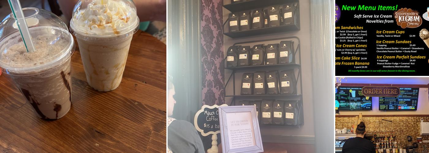 Curiosities Coffee and Ice House Menu