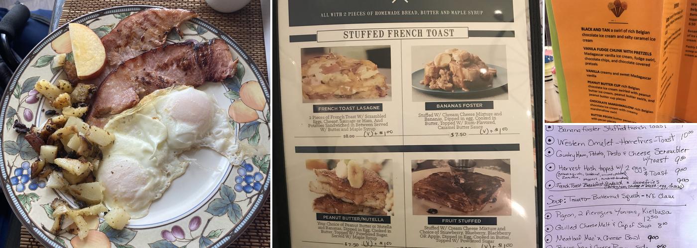 WhatNot Shoppe Cafe Menu