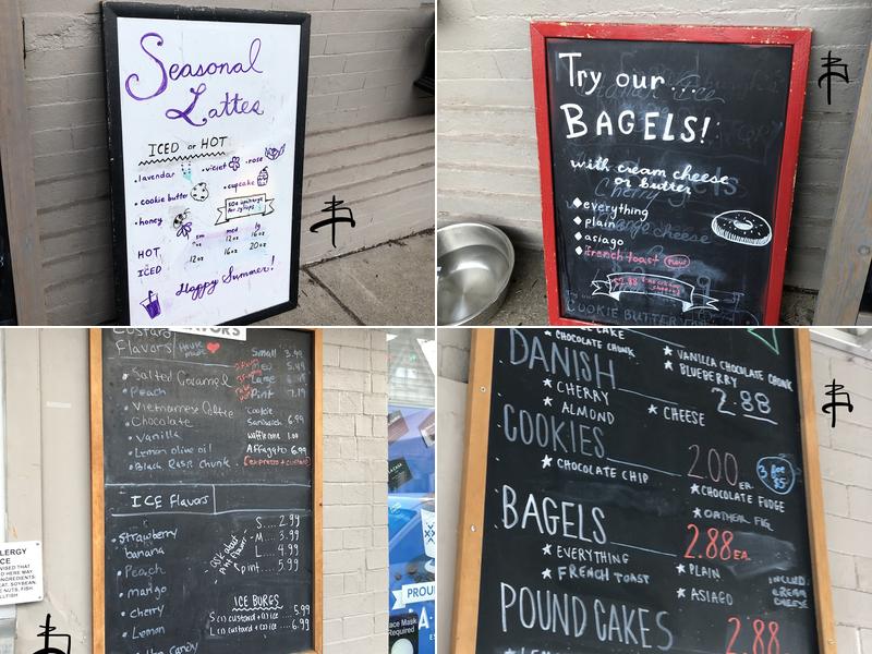 LaScola's Italian Ice & Custard Menu