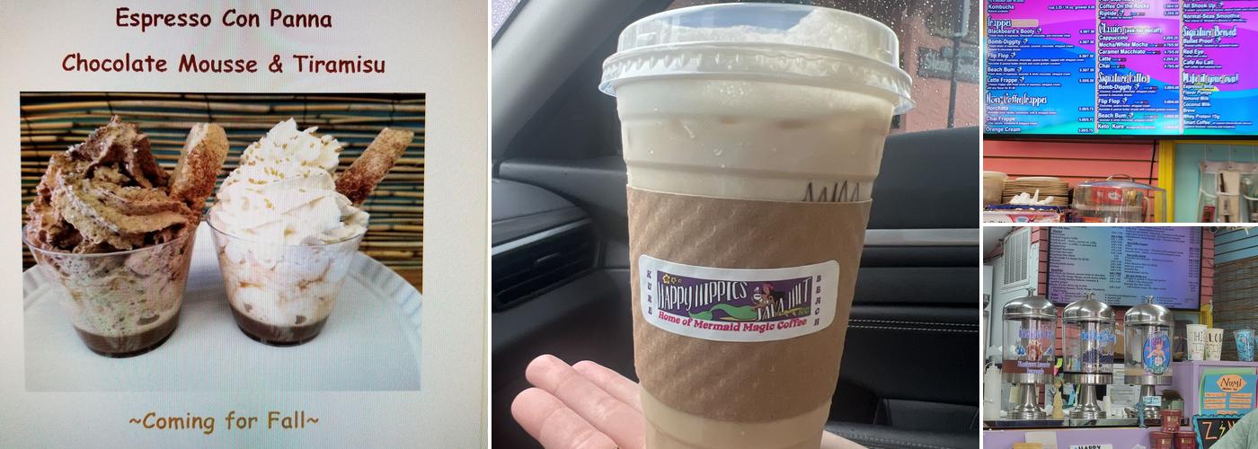 Happy Hippies Java Hut Menu