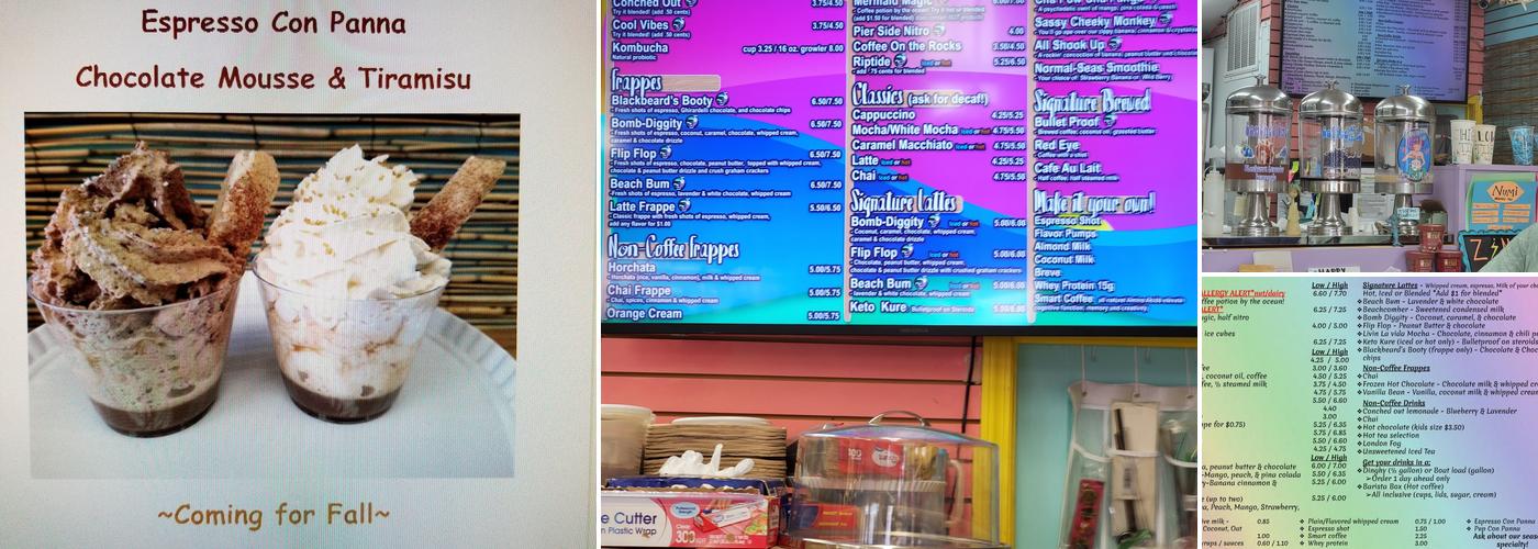 Happy Hippies Java Hut Menu