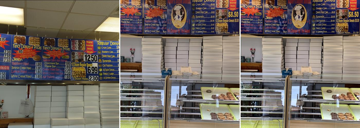 Baker's Dozen Donuts Menu