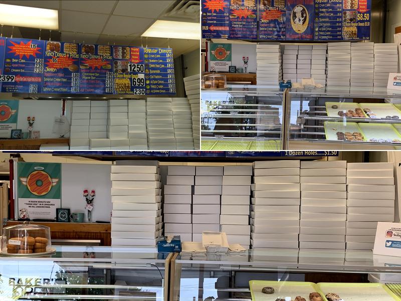 Baker's Dozen Donuts Menu