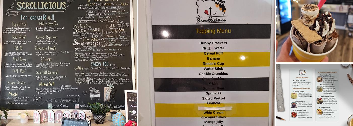 Scrollicious Menu