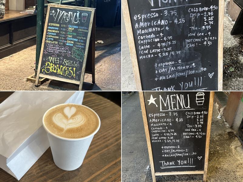 Third Rail Coffee Menu