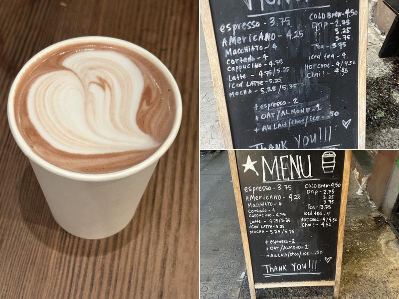 Third Rail Coffee Menu