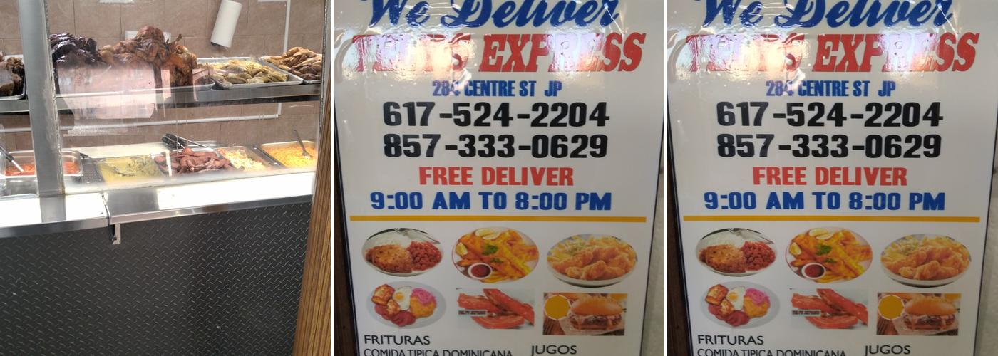 Yely's Restaurant Menu