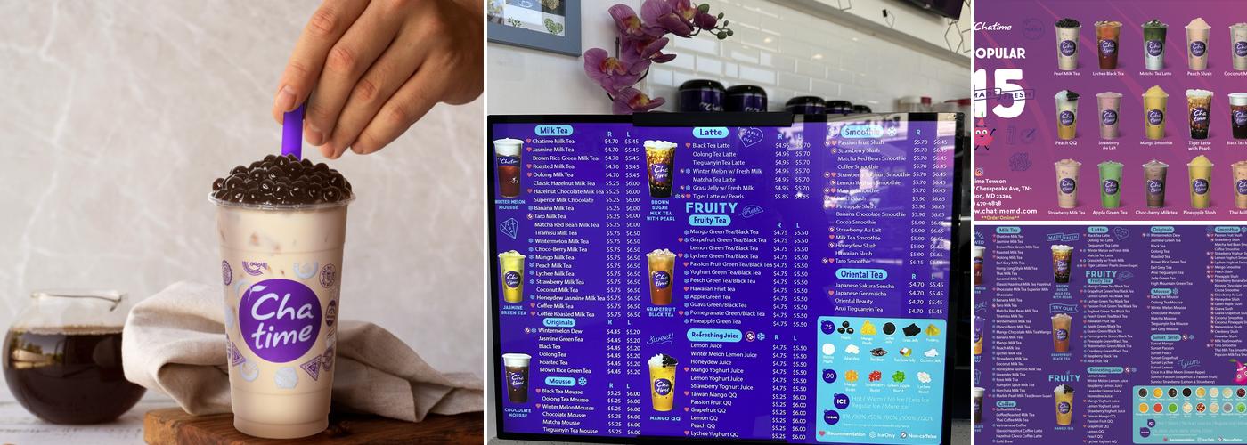 Chatime WhiteMarsh @ The Avenue Menu