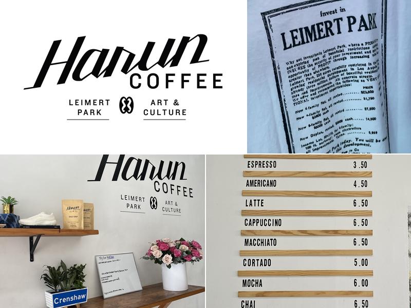 Harun coffee Menu