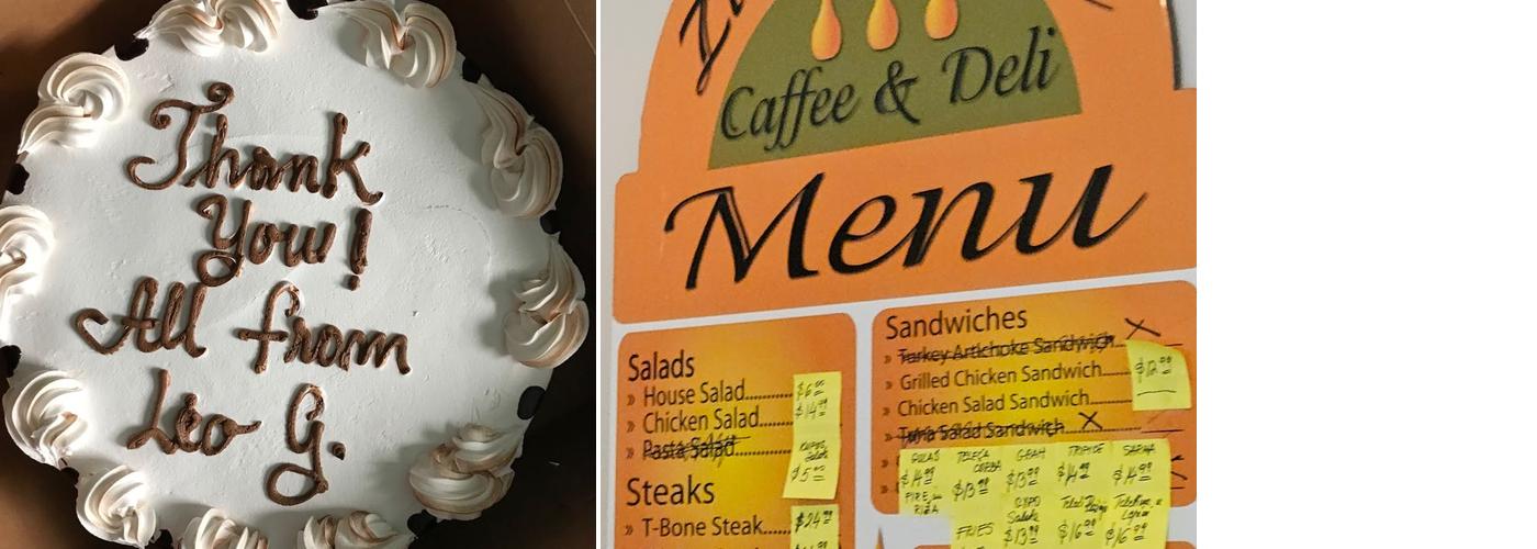 Zlatne Kapi LLC Menu