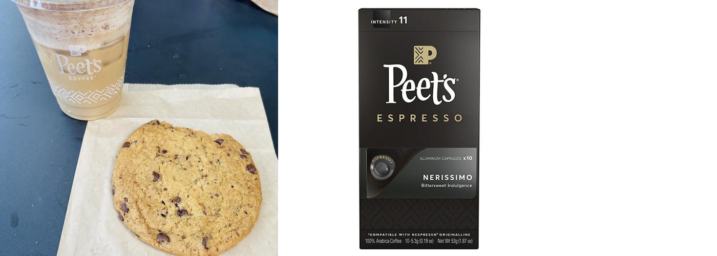 Peet's Coffee Menu