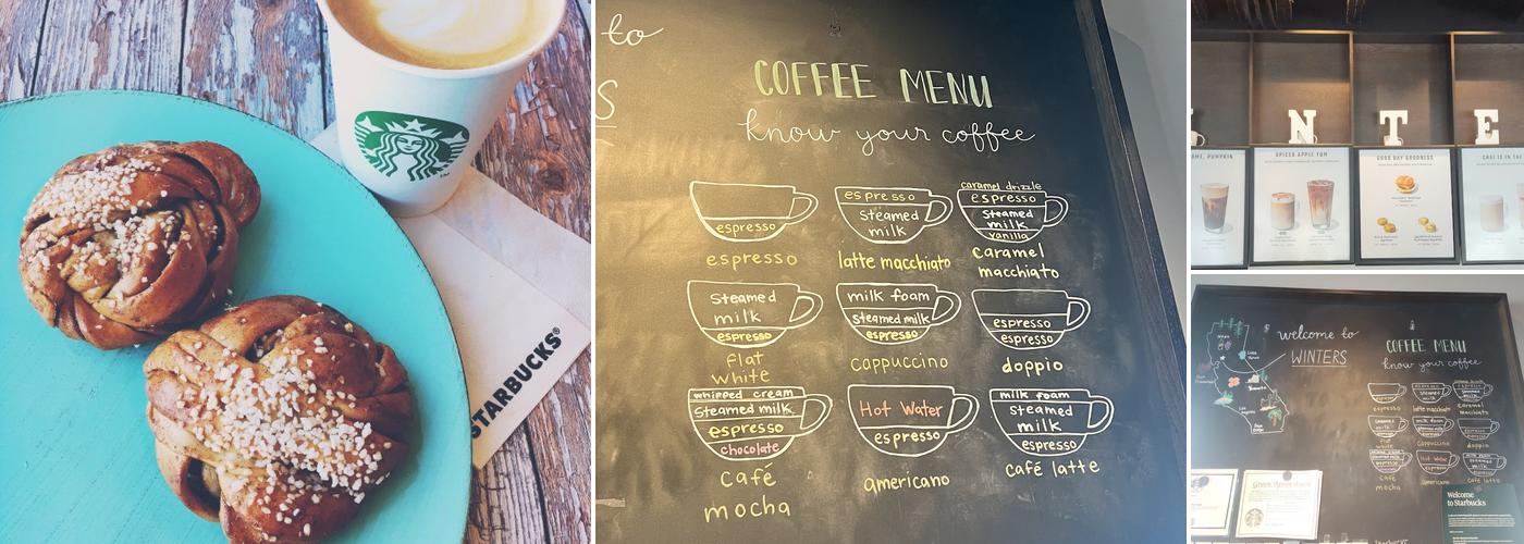 Starbucks Menu
