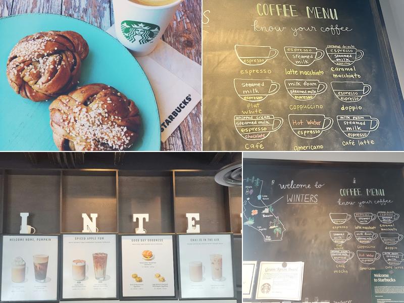 Starbucks Menu