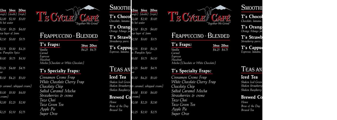 Team Cycle Menu