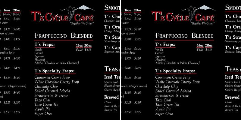 Team Cycle Menu