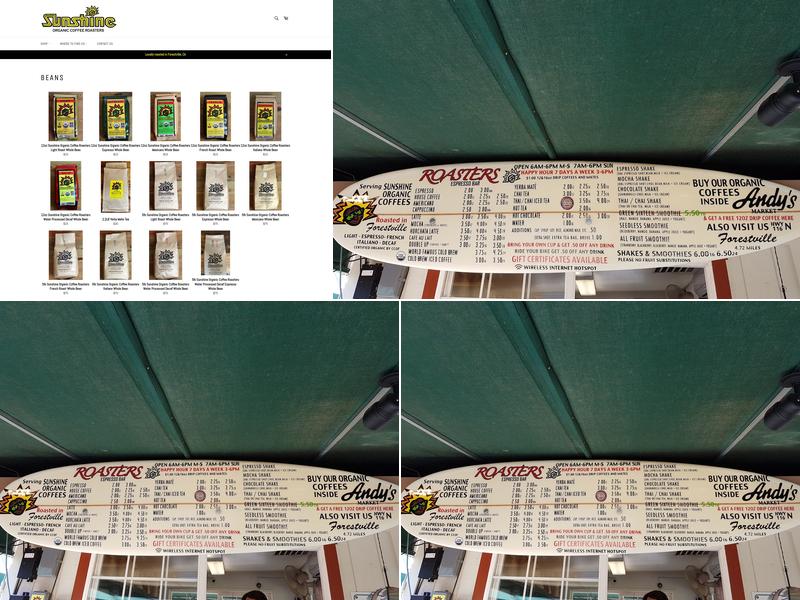 Roasters Espresso Bar Menu