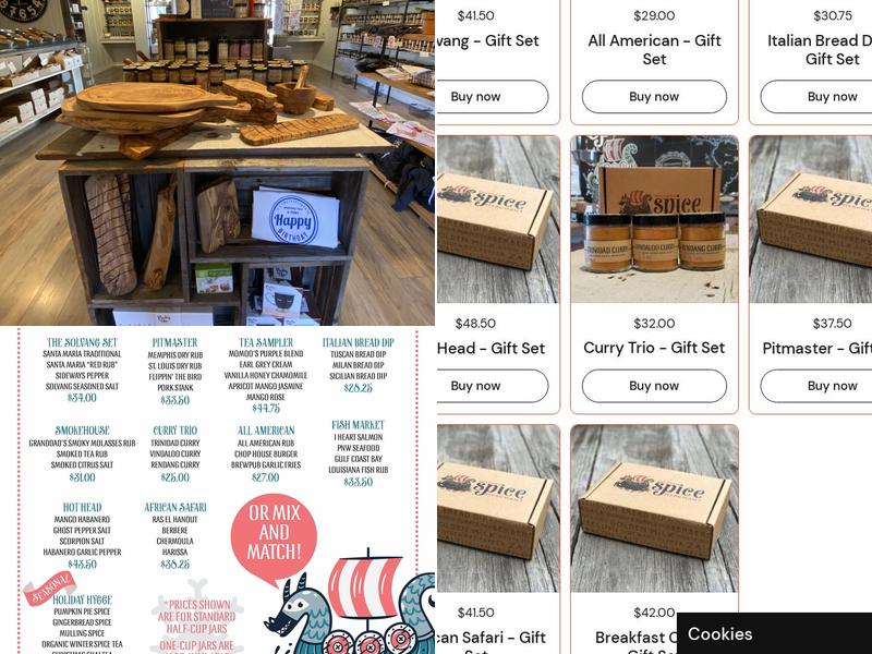 Solvang Spice Merchant Menu