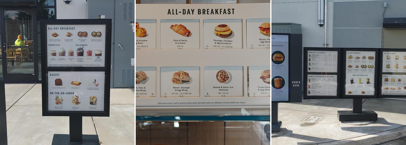 Starbucks Menu