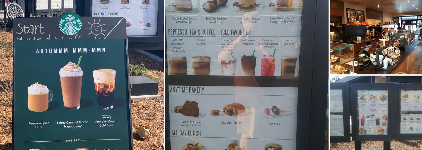 Starbucks Menu