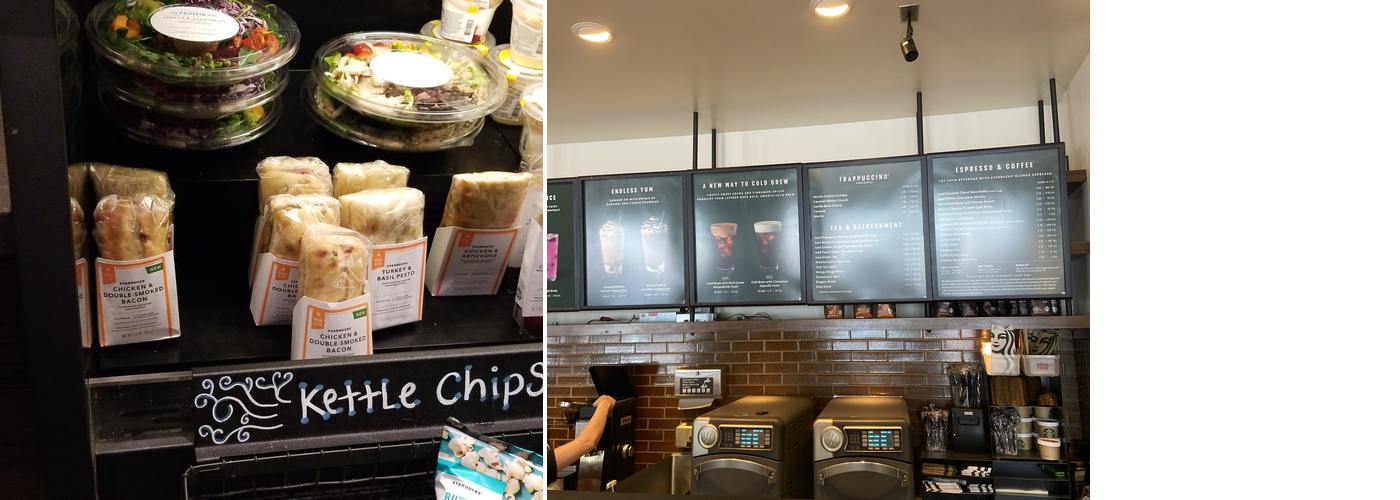Starbucks Menu