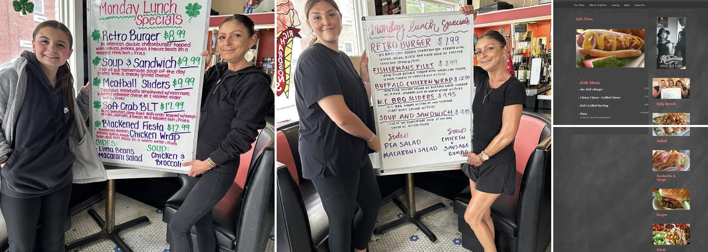 Richardson’s Cafe Menu