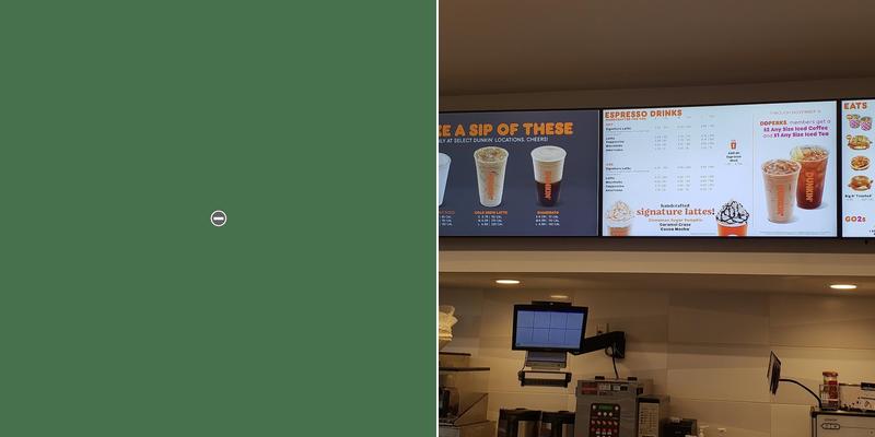 Dunkin' Menu