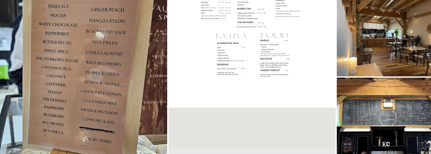 Kitchen Cupboard Coffee House Menu