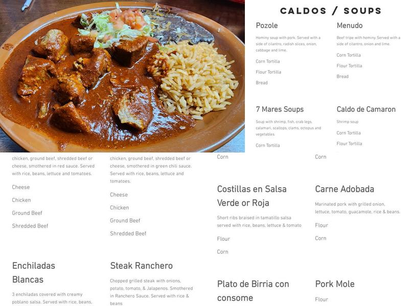 Don Juan’s Mexican Grill Menu