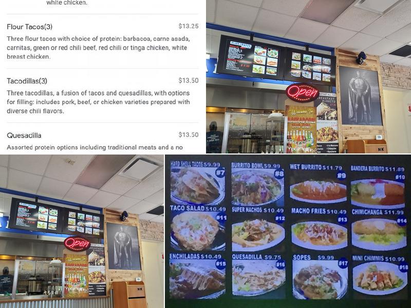 Maskadores Taco Shop Buckeye Menu