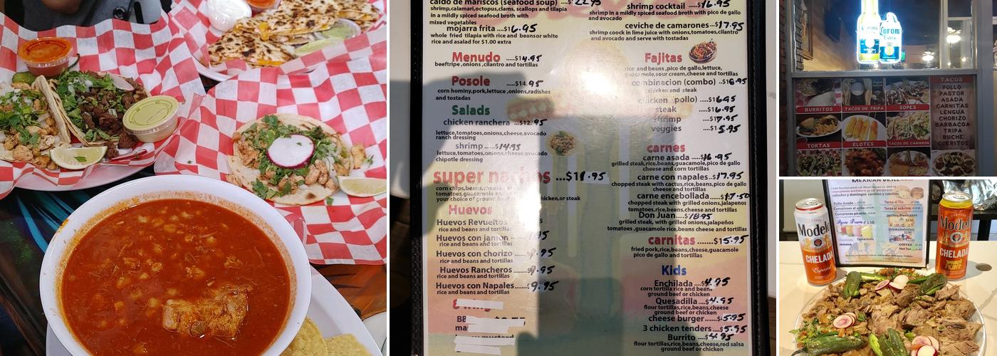 Taqueria MICHELADAS Don Efren Menu