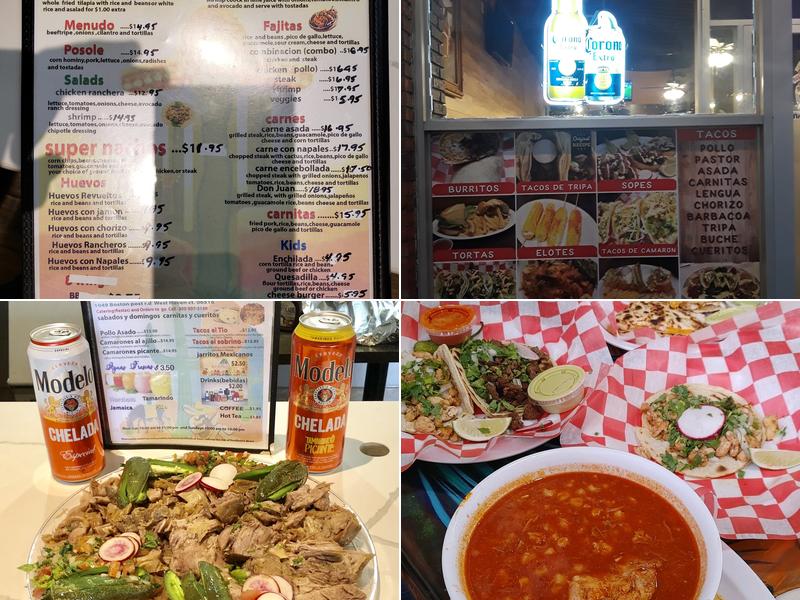 Taqueria MICHELADAS Don Efren Menu