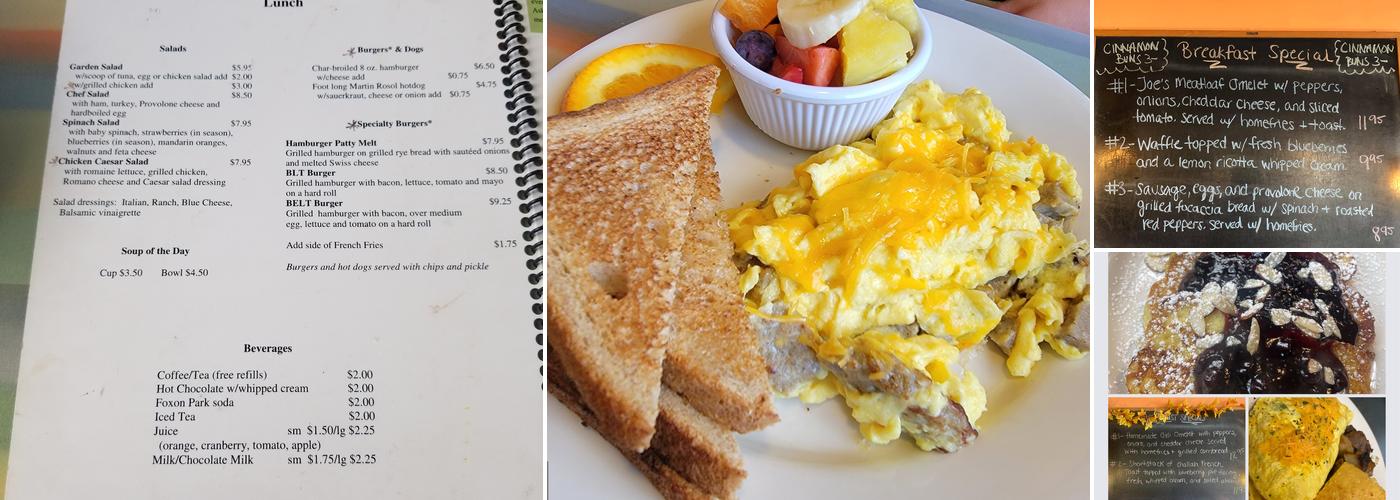 Connie's Kitchen Menu