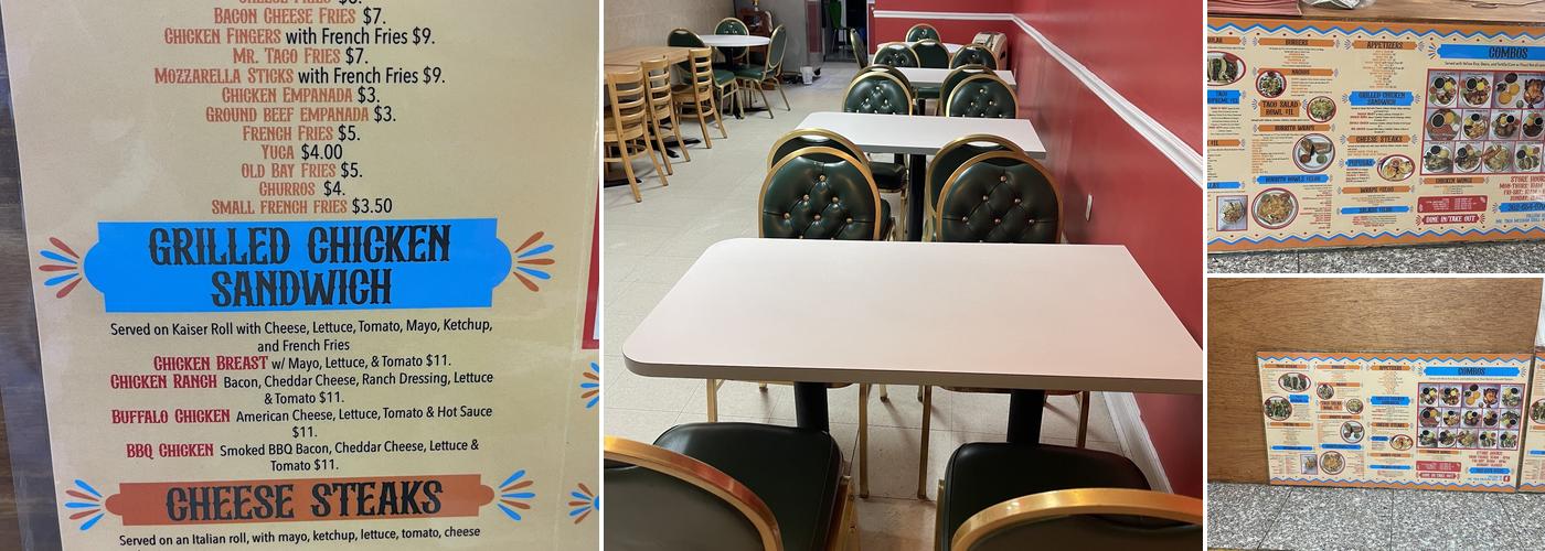 Mr. Taco Mexican Grill#1 Menu