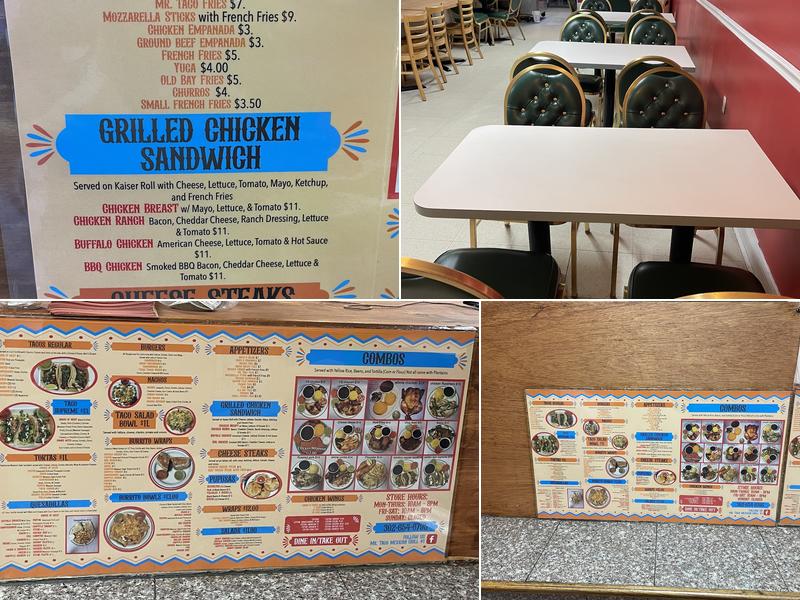 Mr. Taco Mexican Grill#1 Menu