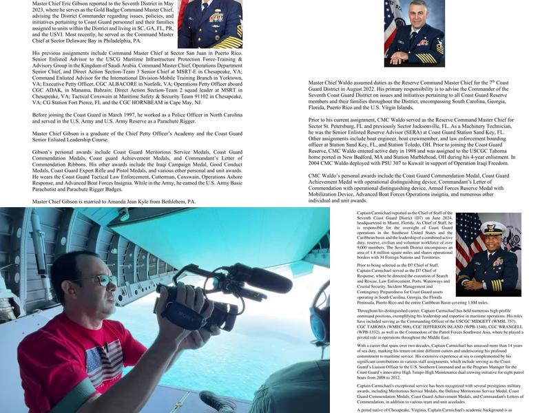 US Coast Guard Air Station Miami Menu