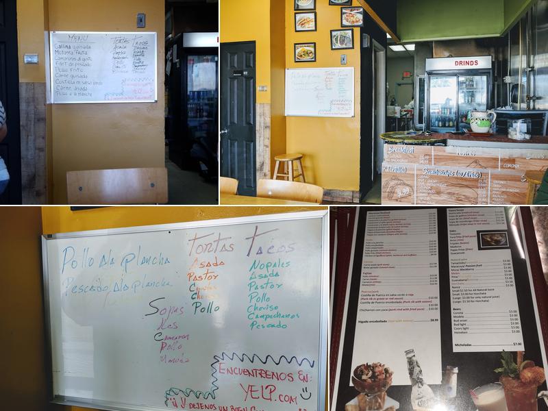 EL CARBONERO RESTAURANT Menu