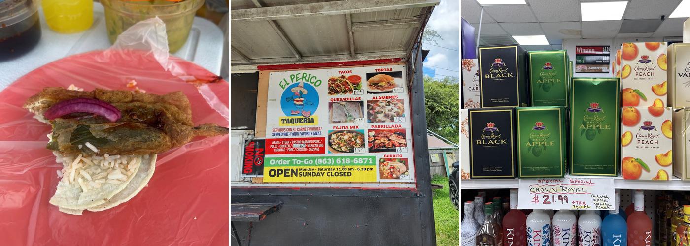 El Perico Taqueria Menu