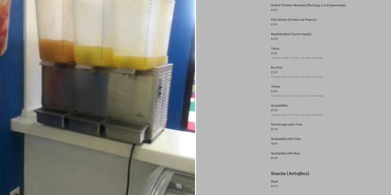 Super Carniceria Costas de Jalisco Menu