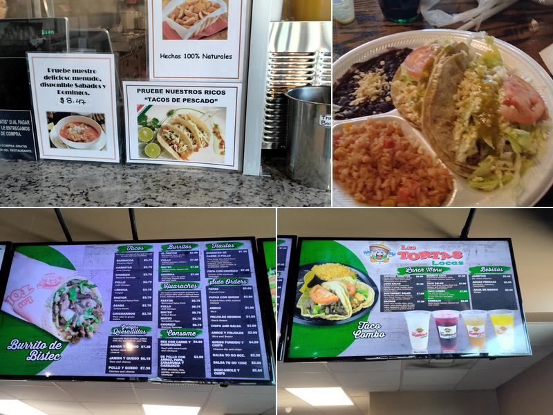 Las Tortas Locas Menu