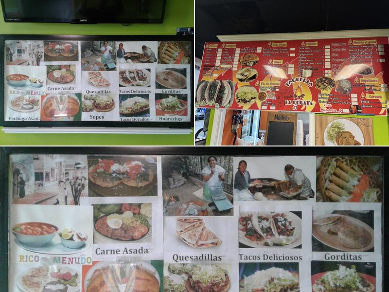 La Fogata Menu