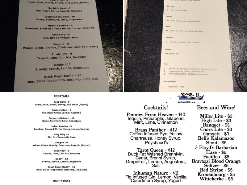 Ona Menu